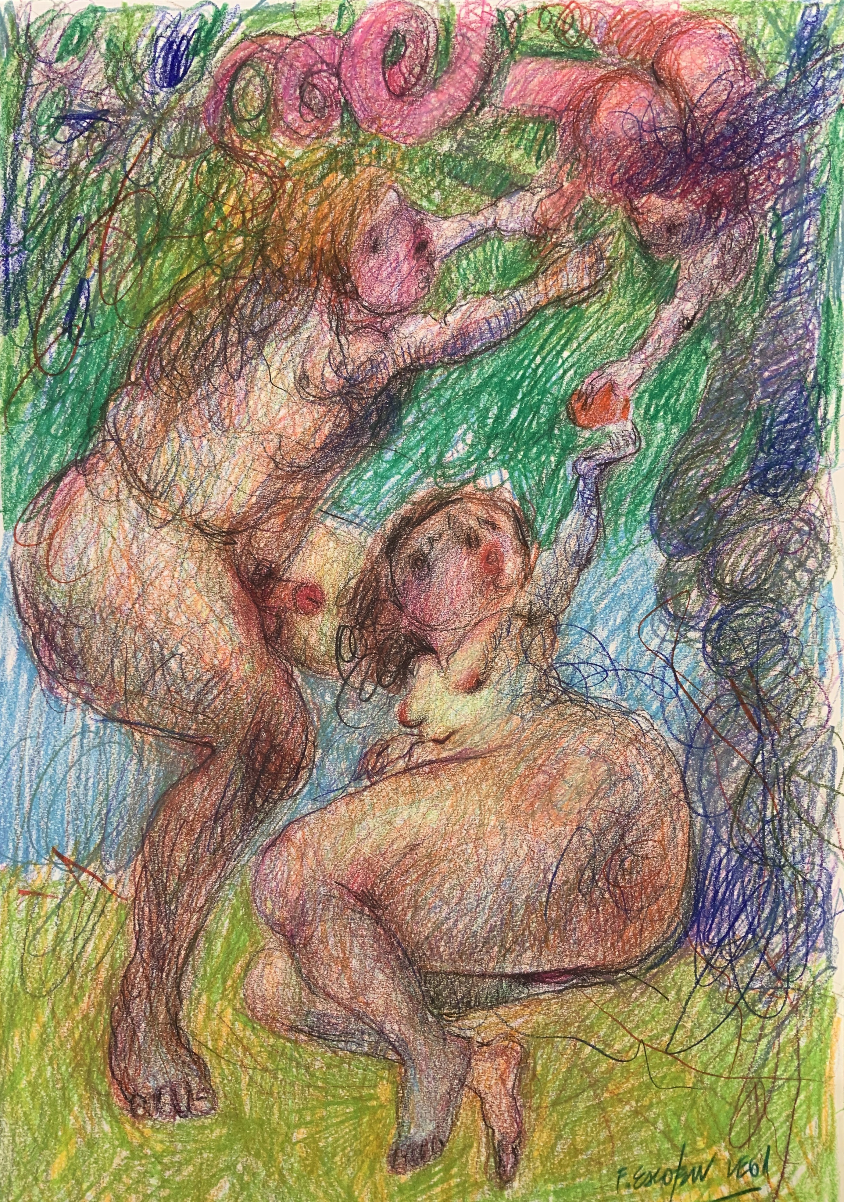 Fredy Escobar Vega, Adam and Eve V Fredy Escobar Vega, Adam and Eve V