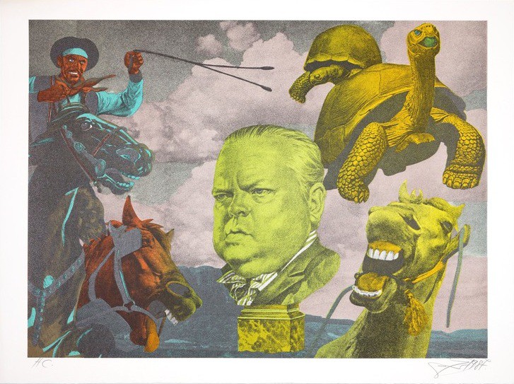 Erró, Orson Welles Erró, Orson Welles