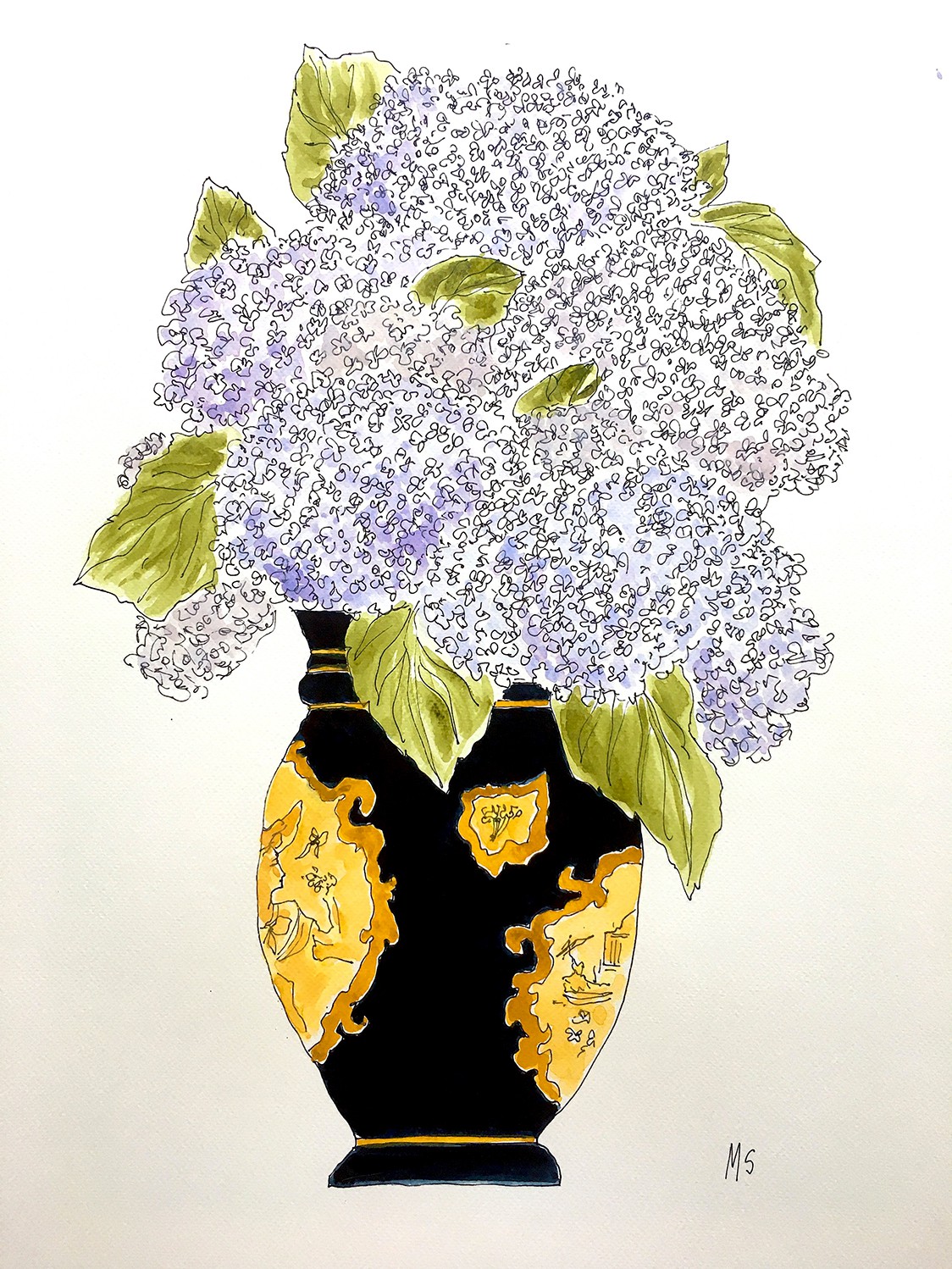 Manuel Santelices, Hydrangeas Manuel Santelices, Hydrangeas
