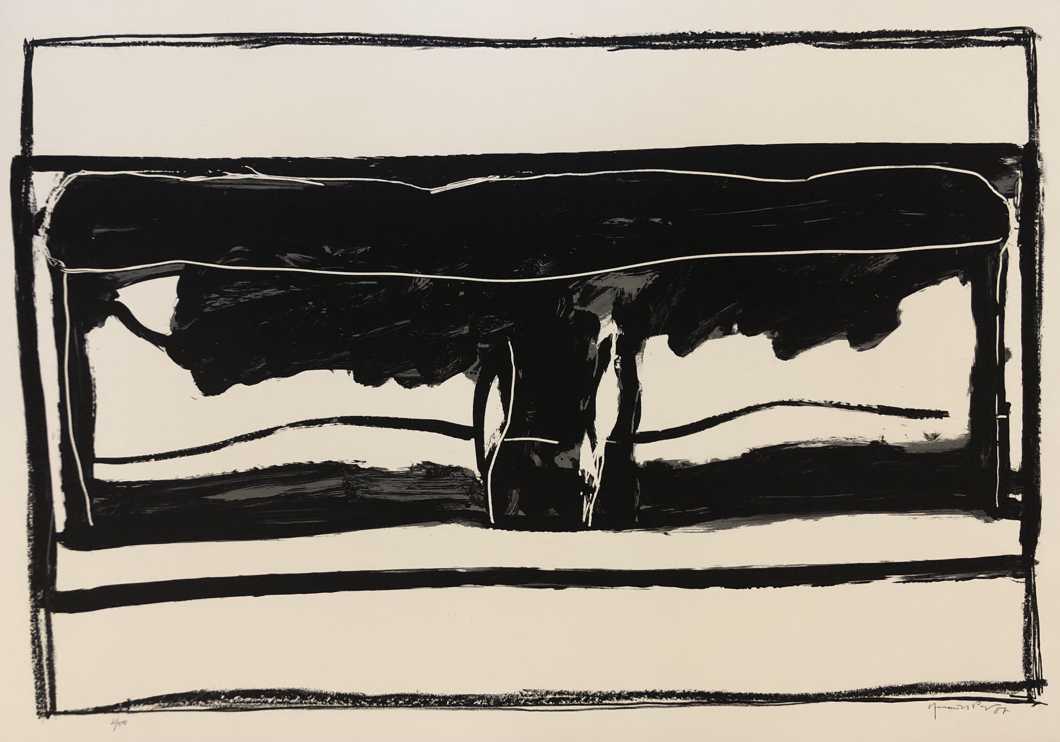 Joan Hernández Pijuan, Landscape 6 Joan Hernández Pijuan, Landscape 6