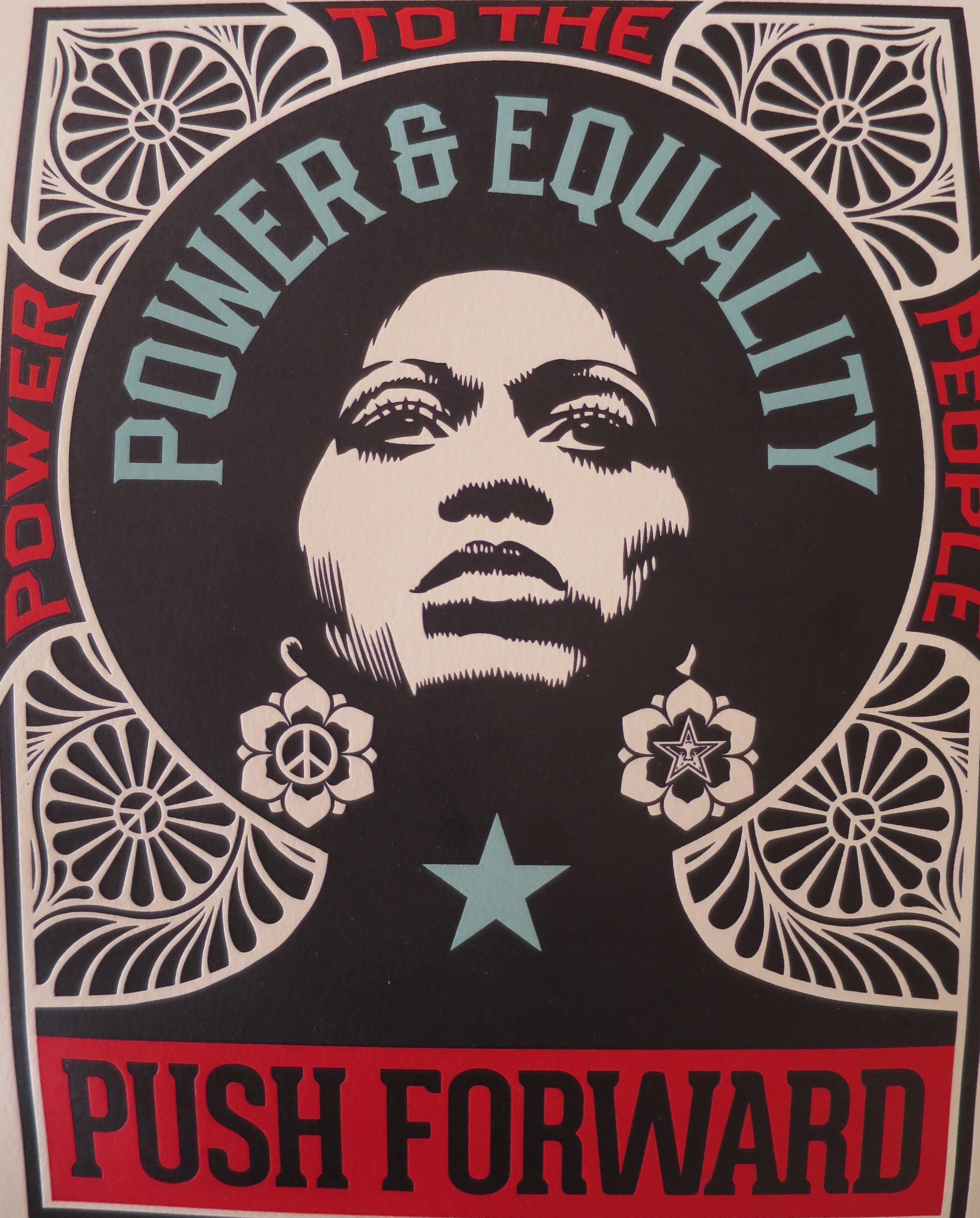 Shepard Fairey (Obey), Push Forward Shepard Fairey (Obey), Push Forward