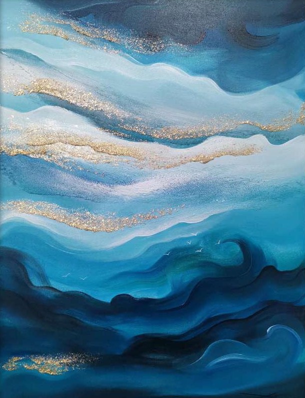 Xiu, Mer bleu Xiu, Mer bleu