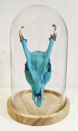 Tiffany Diamond Dusted Muntjac Deer, Angela Morris-Winmill