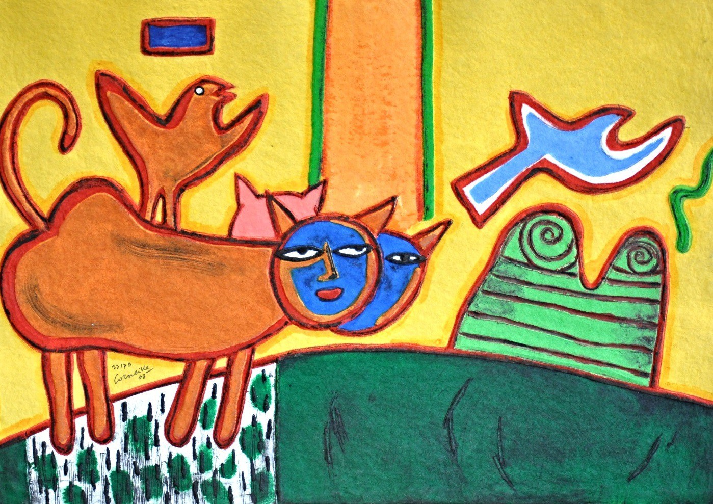 Corneille, Chats Champêtres Corneille, Chats Champêtres