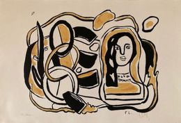 Composition noire et jaune, Fernand Léger