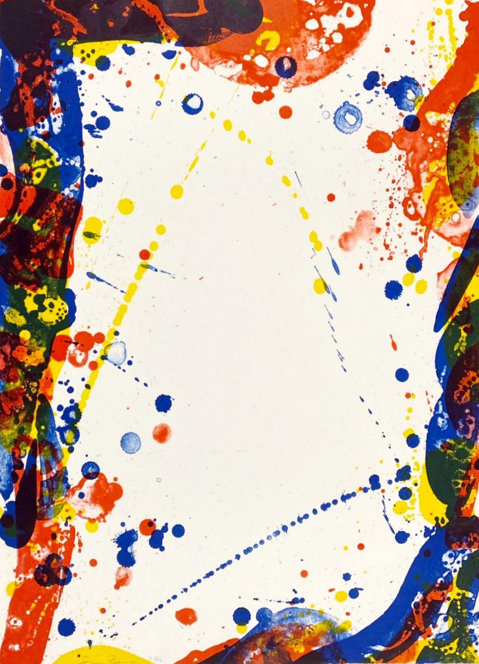 Sam Francis, Colors in Space II Sam Francis, Colors in Space II