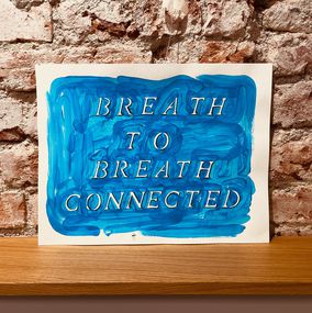 Vikenti Komitski, Breath to Breath Connected from Blue Drawings Vikenti Komitski, Breath to Breath Connected from Blue Drawings