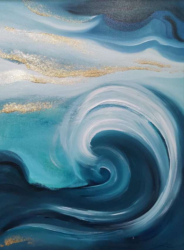 Xiu, Mer bleu II Xiu, Mer bleu II