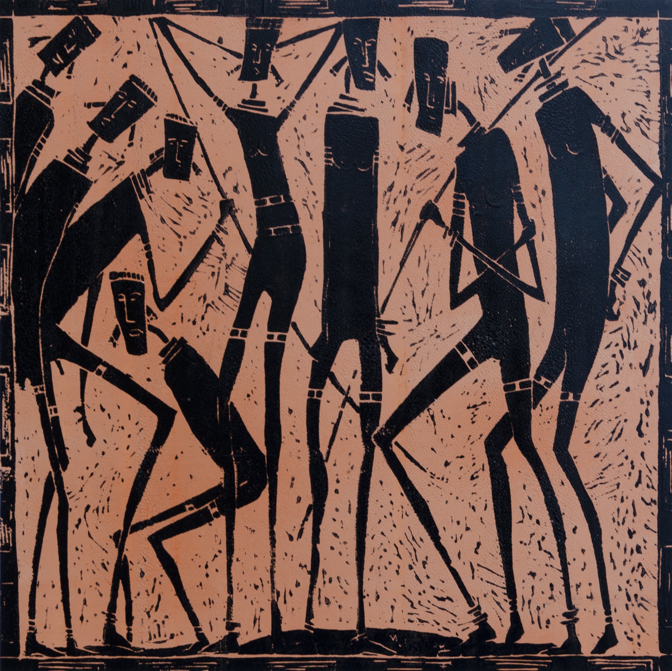 James Mutisya, Young maasai boys playing James Mutisya, Young maasai boys playing