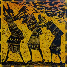 Print, African Ladies from the market, James Mutisya