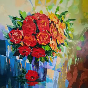 Gemälde, Roses, Svitlana Loguinoff Gryshko