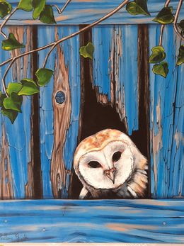 Peinture, Why aren't you sleeping?, Svitlana Loguinoff Gryshko