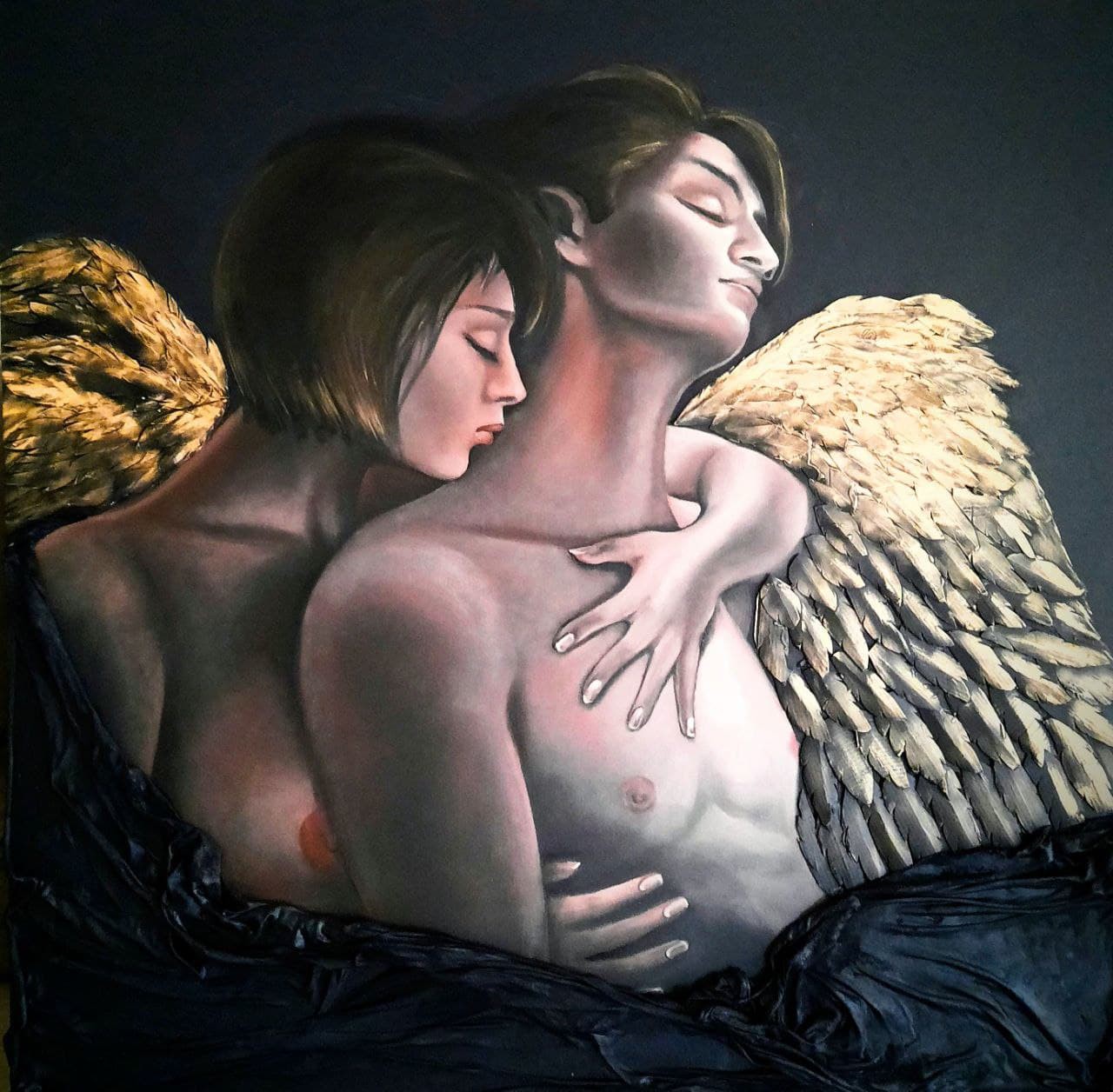Svitlana Loguinoff Gryshko, Amour fait pousser les ailes. Svitlana Loguinoff Gryshko, Amour fait pousser les ailes.