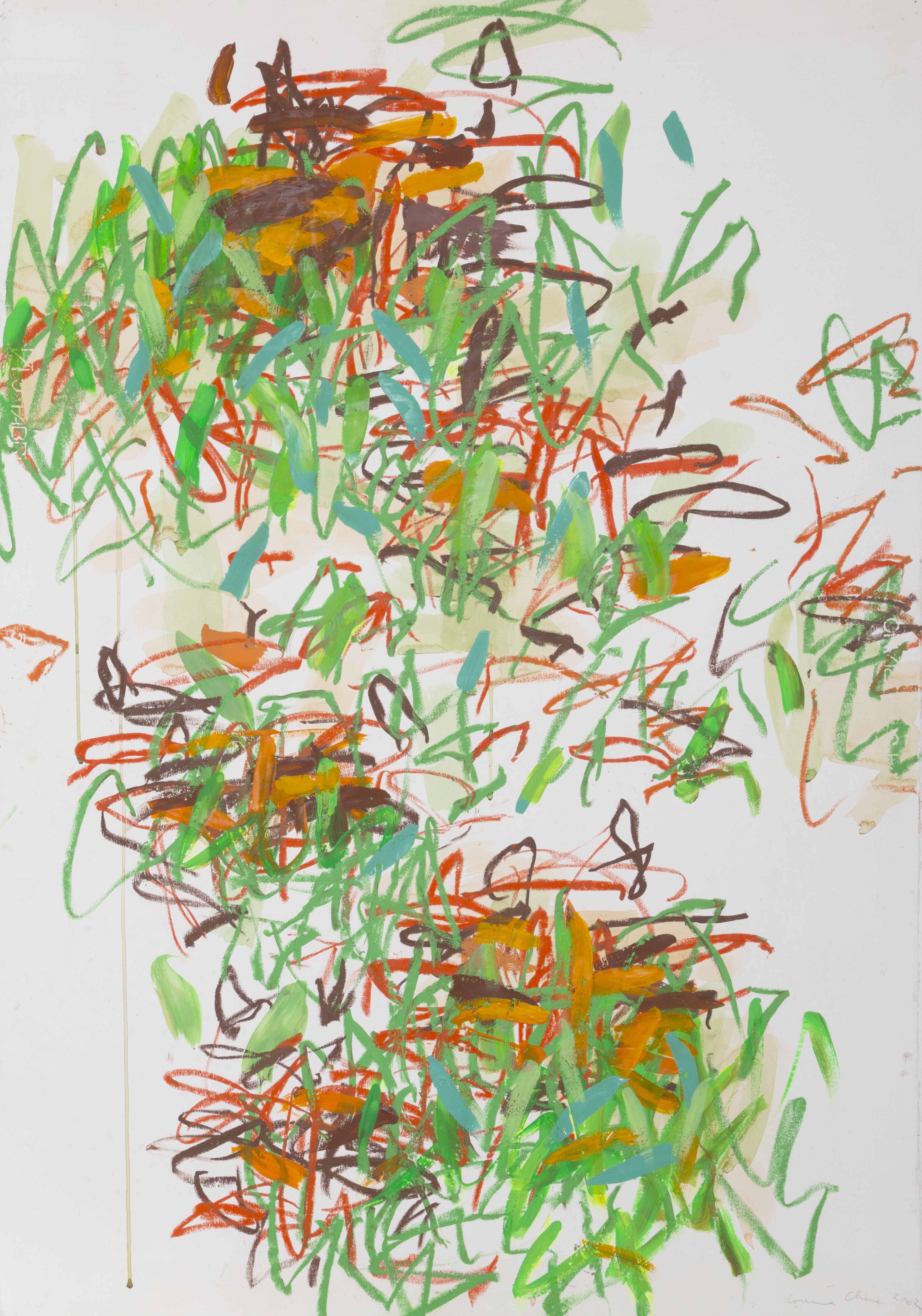 Louisa Chase, Untitled- Tyger Tyger Louisa Chase, Untitled- Tyger Tyger