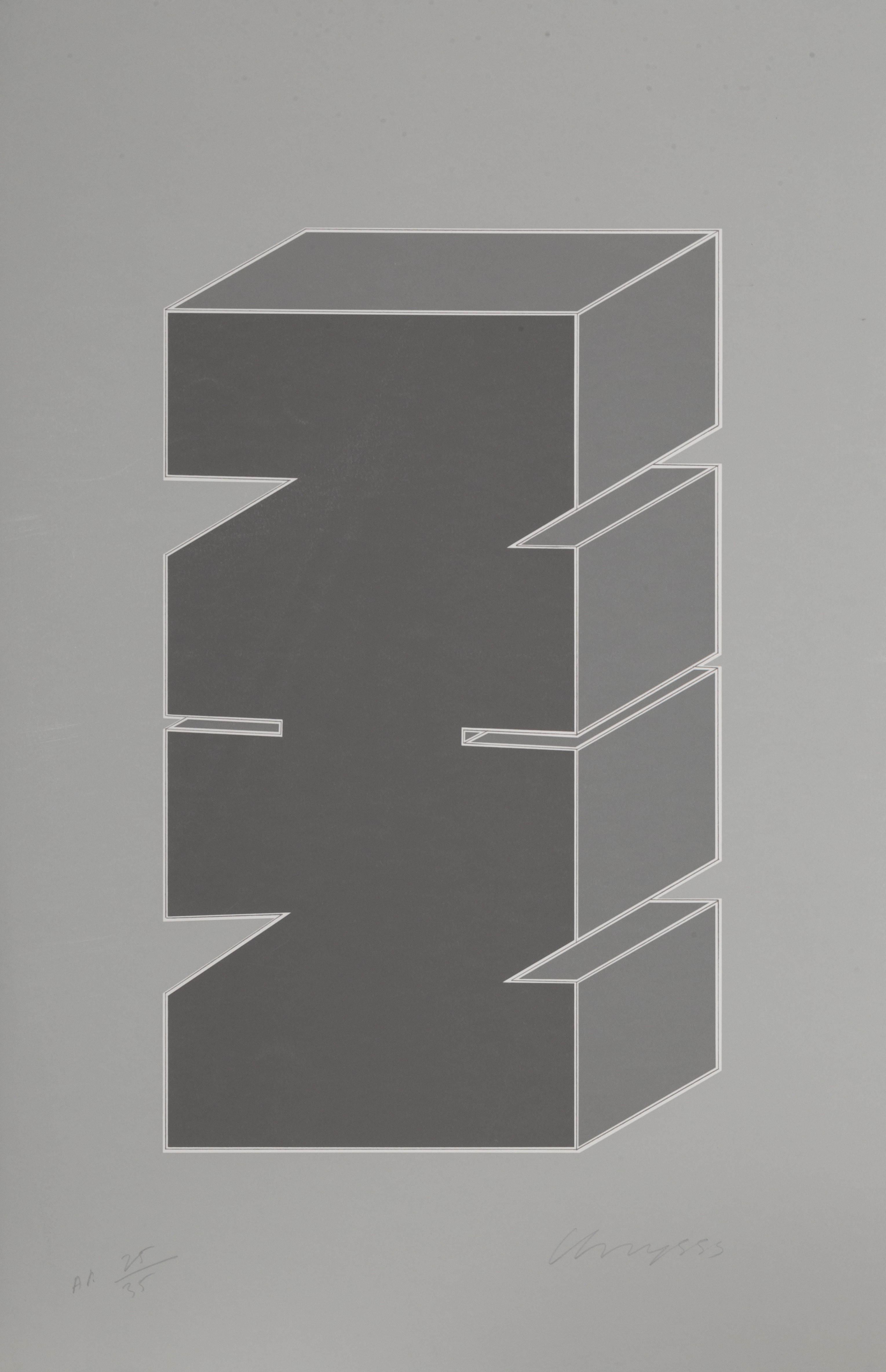 Chryssa, Times Square Fragment #5 Chryssa, Times Square Fragment #5
