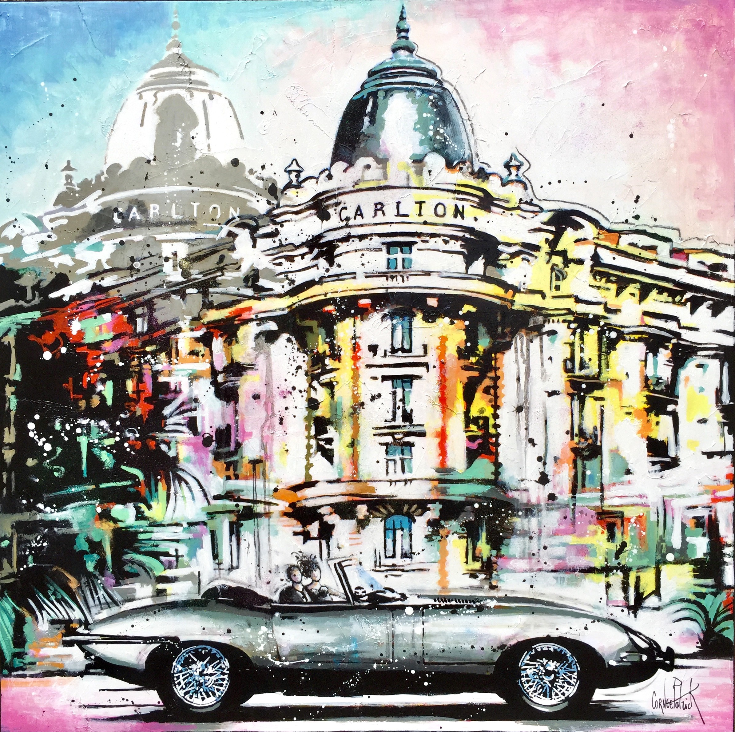 Patrick Cornée, I feel good in front of Carlton with my Jaguar Patrick Cornée, I feel good in front of Carlton with my Jaguar