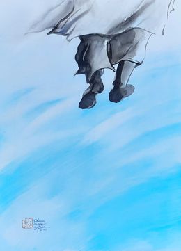 Painting, Chemin, Sounya Whang