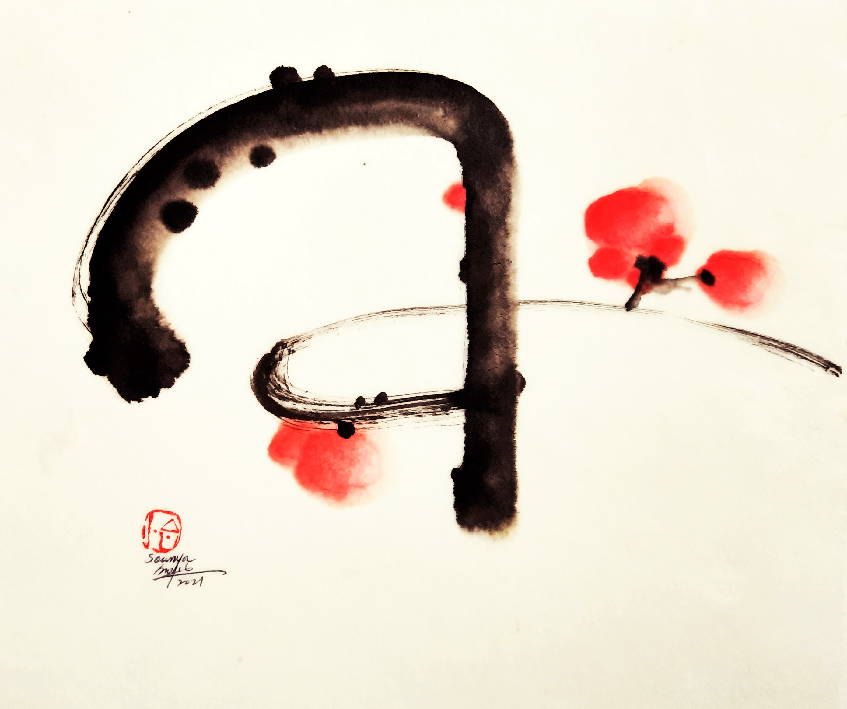 Sounya Whang, Méditation fleurs Sounya Whang, Méditation fleurs