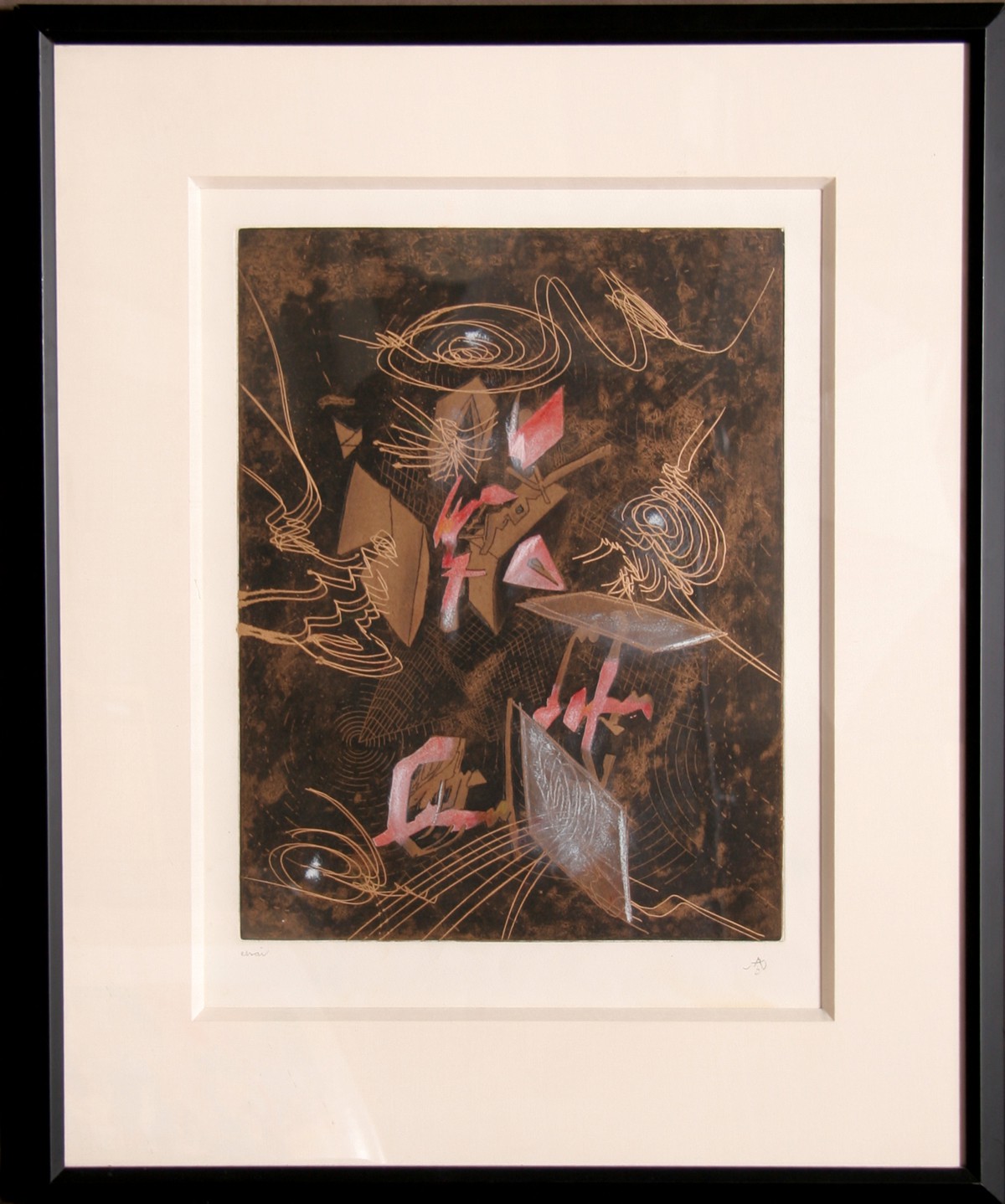 Roberto Matta, Untitled (IX) from Hom’mere V - Nous Roberto Matta, Untitled (IX) from Hom’mere V - Nous