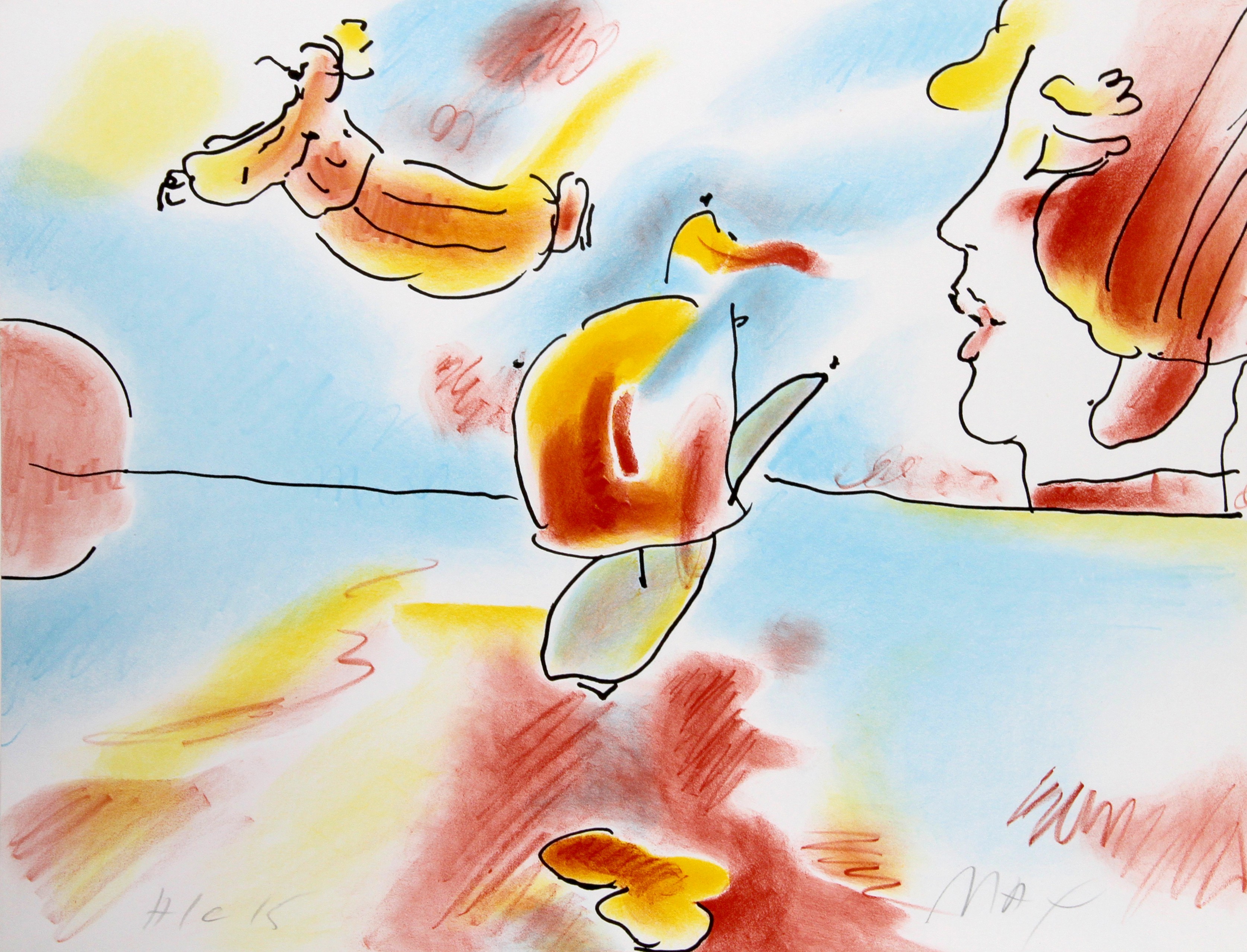 Peter Max, Boat Flyer Peter Max, Boat Flyer
