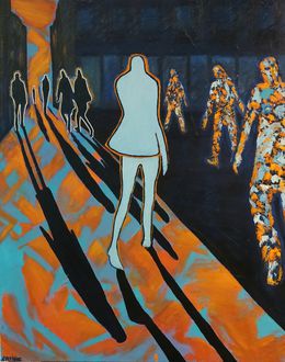 Painting, Où va-t-on ?, Catherine Jonville