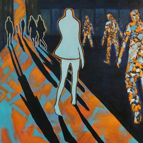Painting, Où va-t-on ?, Catherine Jonville