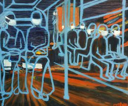 Painting, Vivre avec, Catherine Jonville