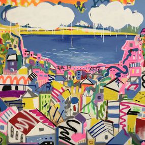 Gemälde, Dream Town, Vitaliy Lishko