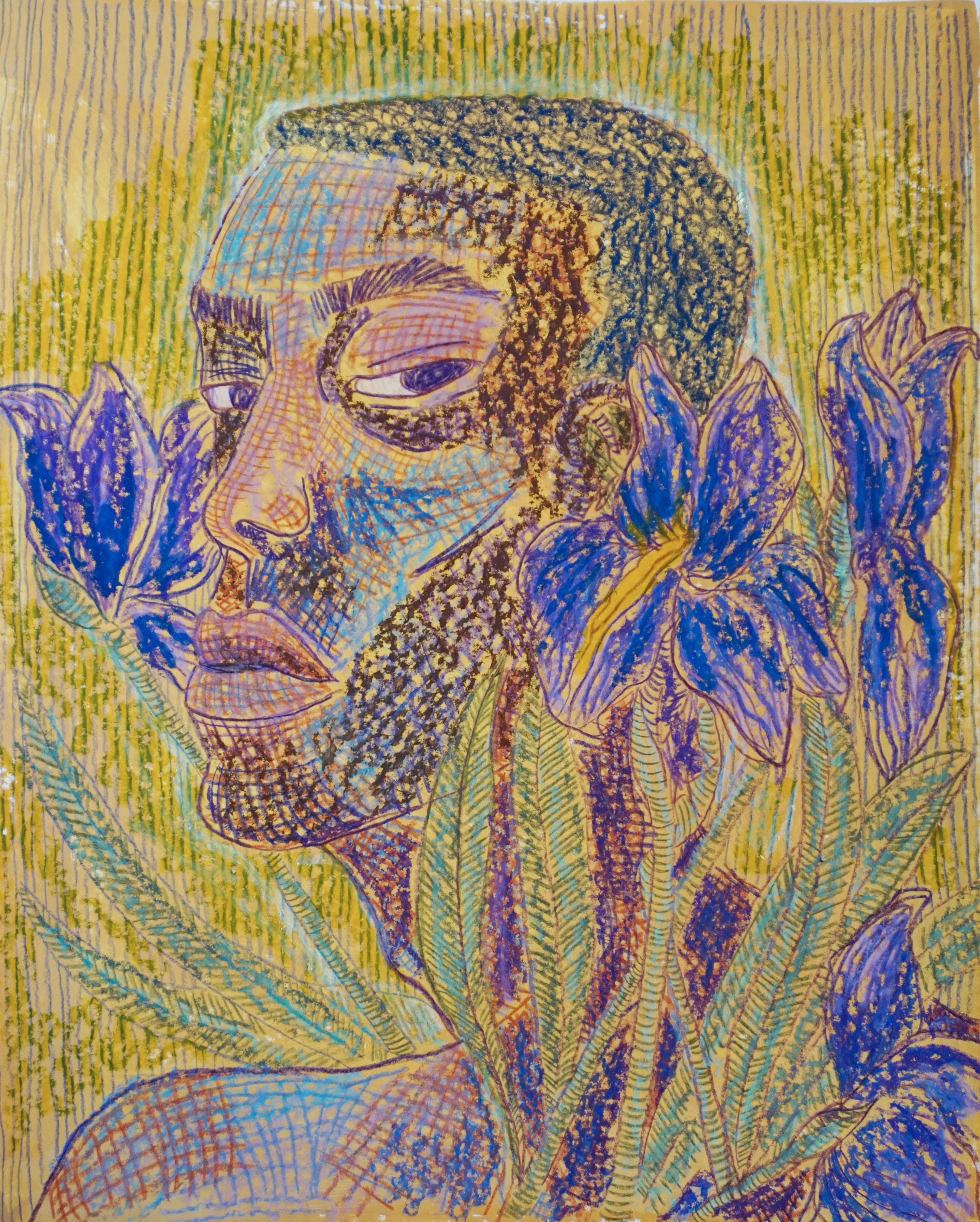 Meriame Louattani, Iris jaunes Meriame Louattani, Iris jaunes