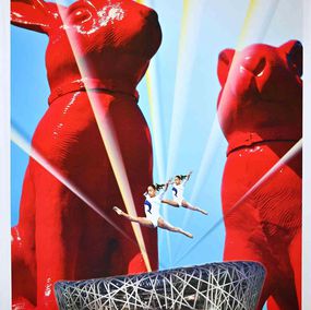 Olympic Stars Between Rabbits, William Sweetlove