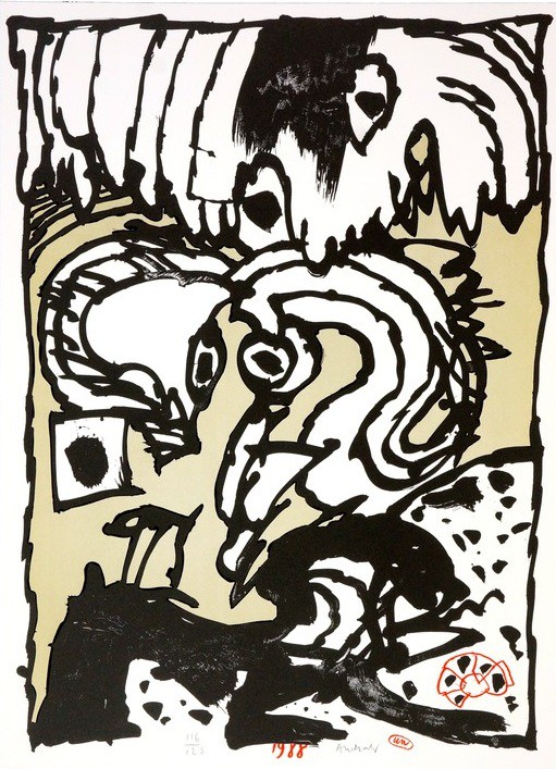 Pierre Alechinsky, Un Pierre Alechinsky, Un