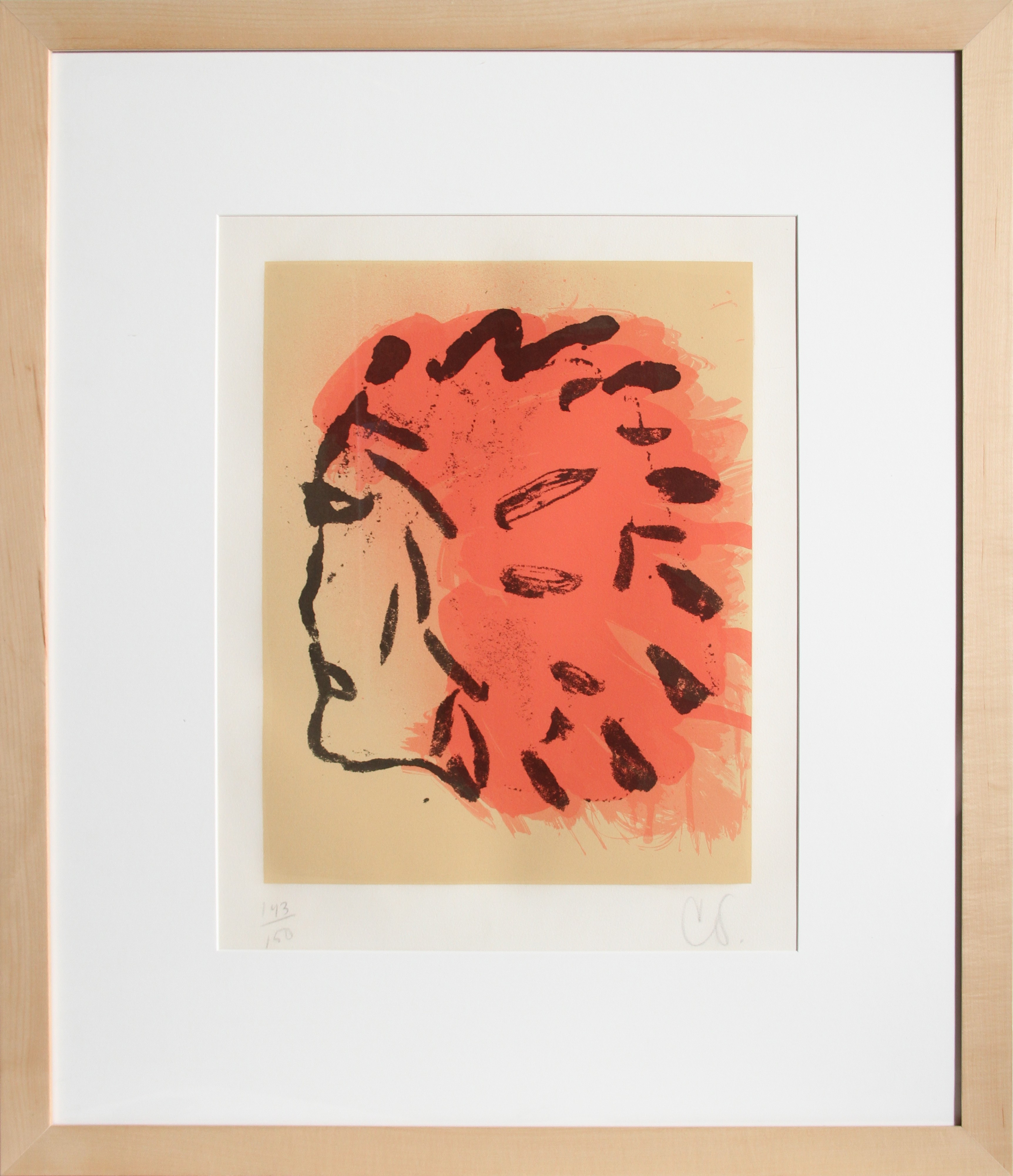 Claes Oldenburg, Indian Head from Peace Portfolio Claes Oldenburg, Indian Head from Peace Portfolio