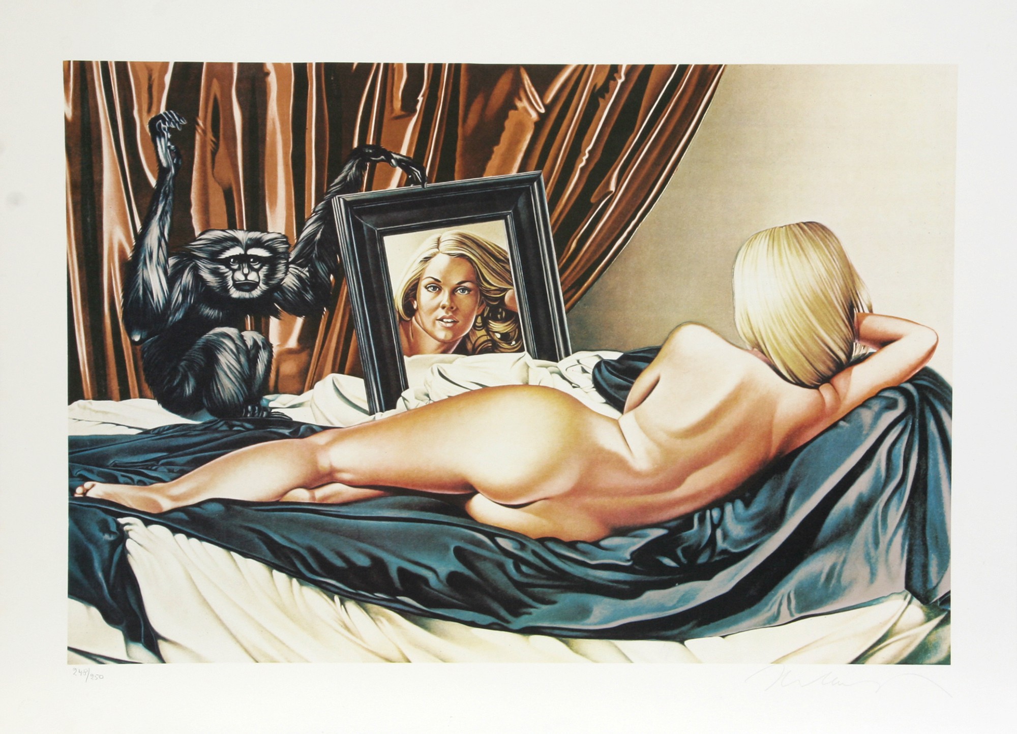Mel Ramos, Velasquez Vision Mel Ramos, Velasquez Vision