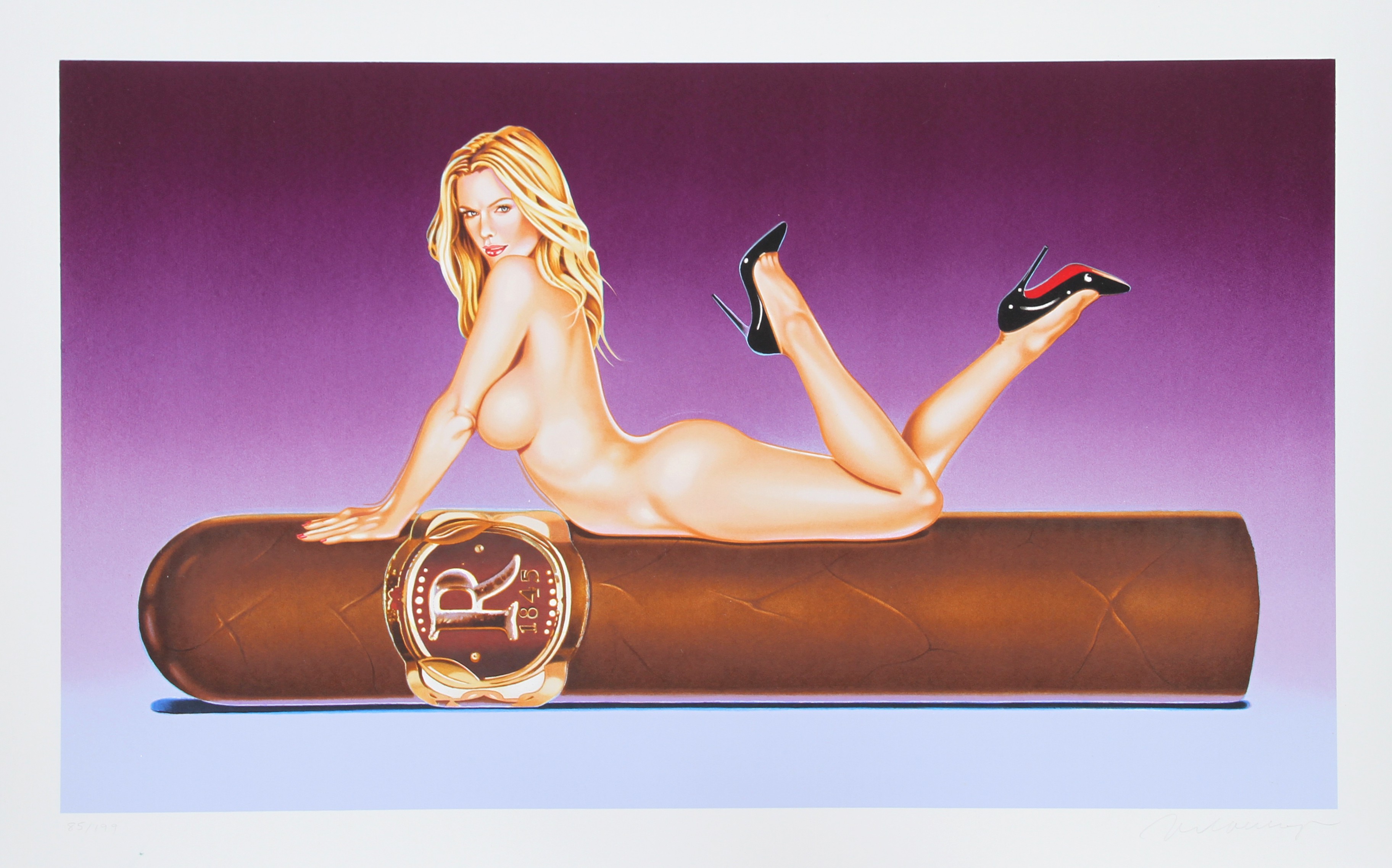 Mel Ramos, Hav a Havana #8 Mel Ramos, Hav a Havana #8
