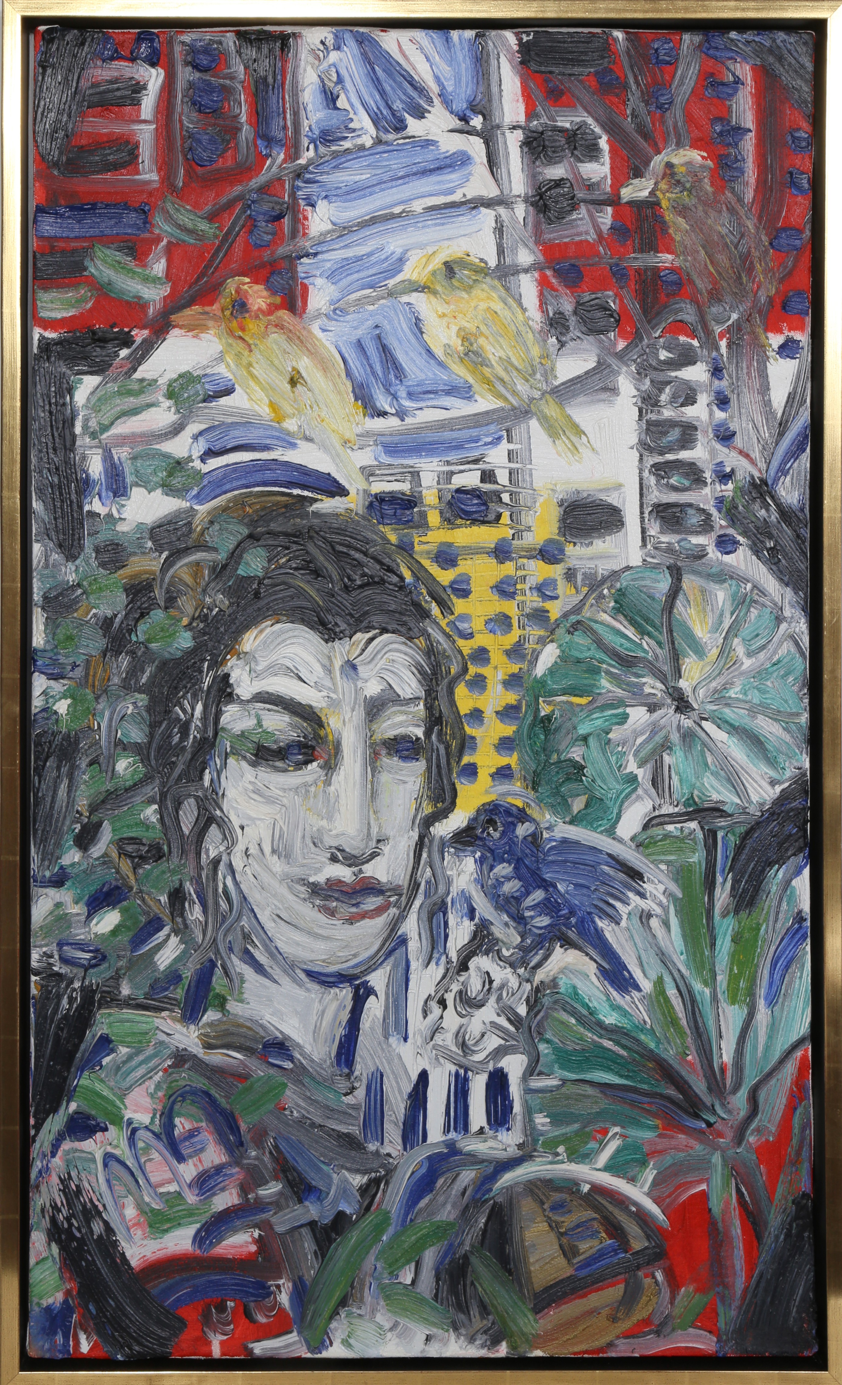 Hunt Slonem, Liz Christy Garden (Houston and Bowery) Hunt Slonem, Liz Christy Garden (Houston and Bowery)