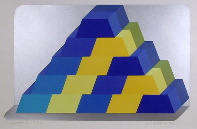 Joe Tilson, Ziggurat 6 Joe Tilson, Ziggurat 6