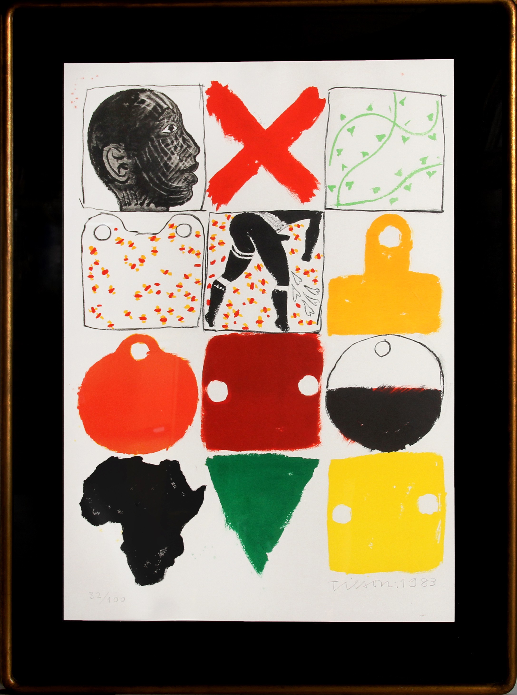 Joe Tilson, Against Apartheid Joe Tilson, Against Apartheid