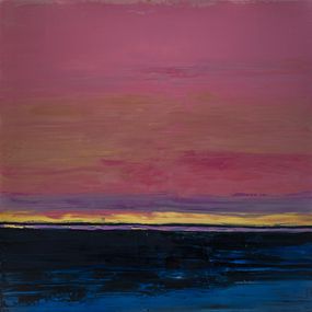 Gemälde, The time when the sun says goodbye, Elina Bilous