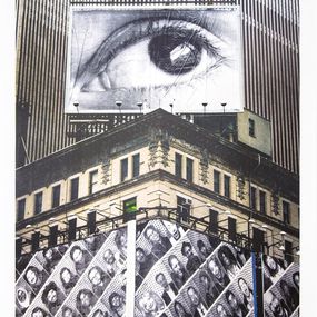 Print, Inside Out, Times Square, Close Up, USA, 2013, JR