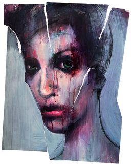 Painting, Marionnette déchirée, François Cognet