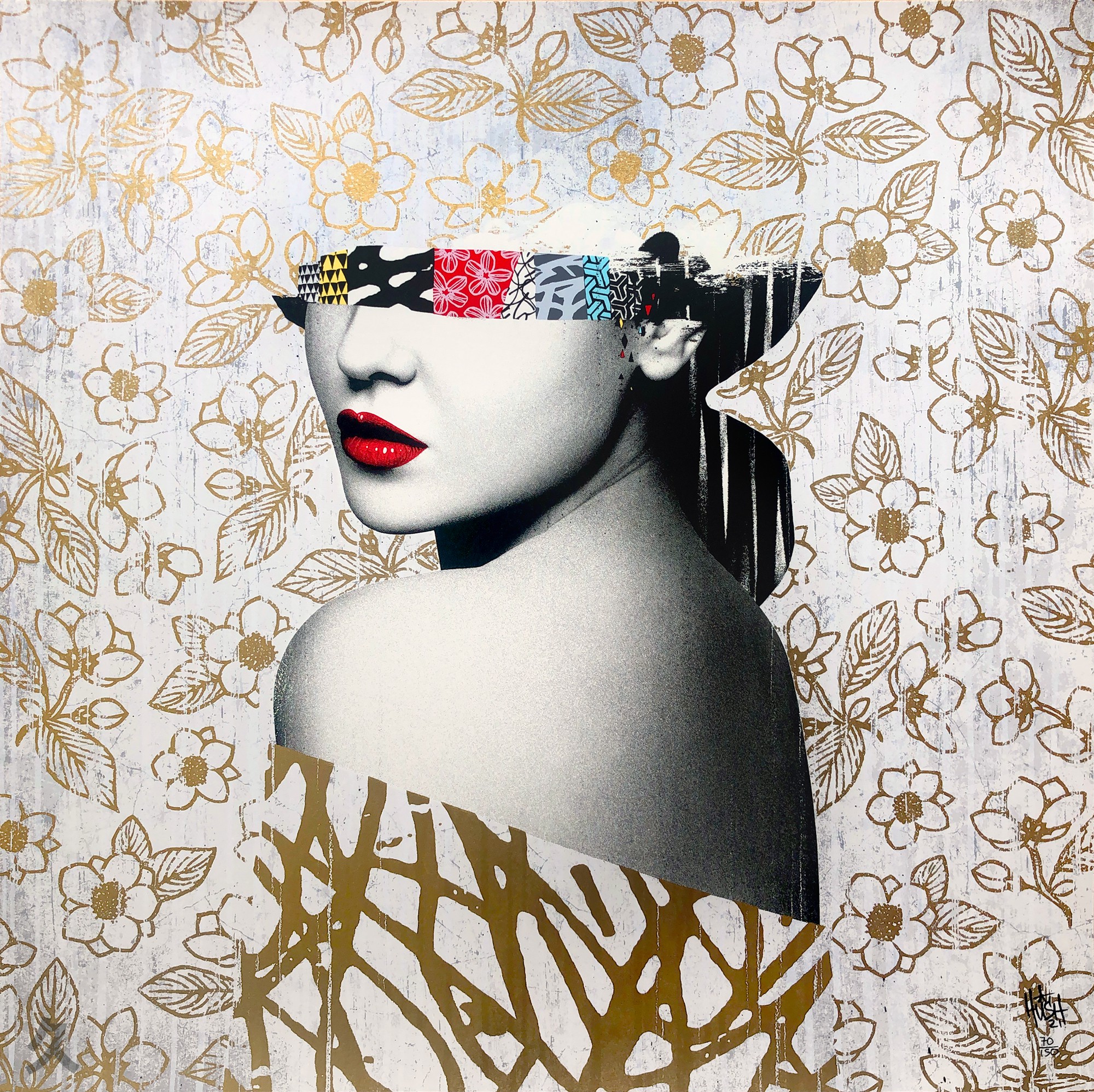 Hush, Le Buste II Metallic Gold Hush, Le Buste II Metallic Gold