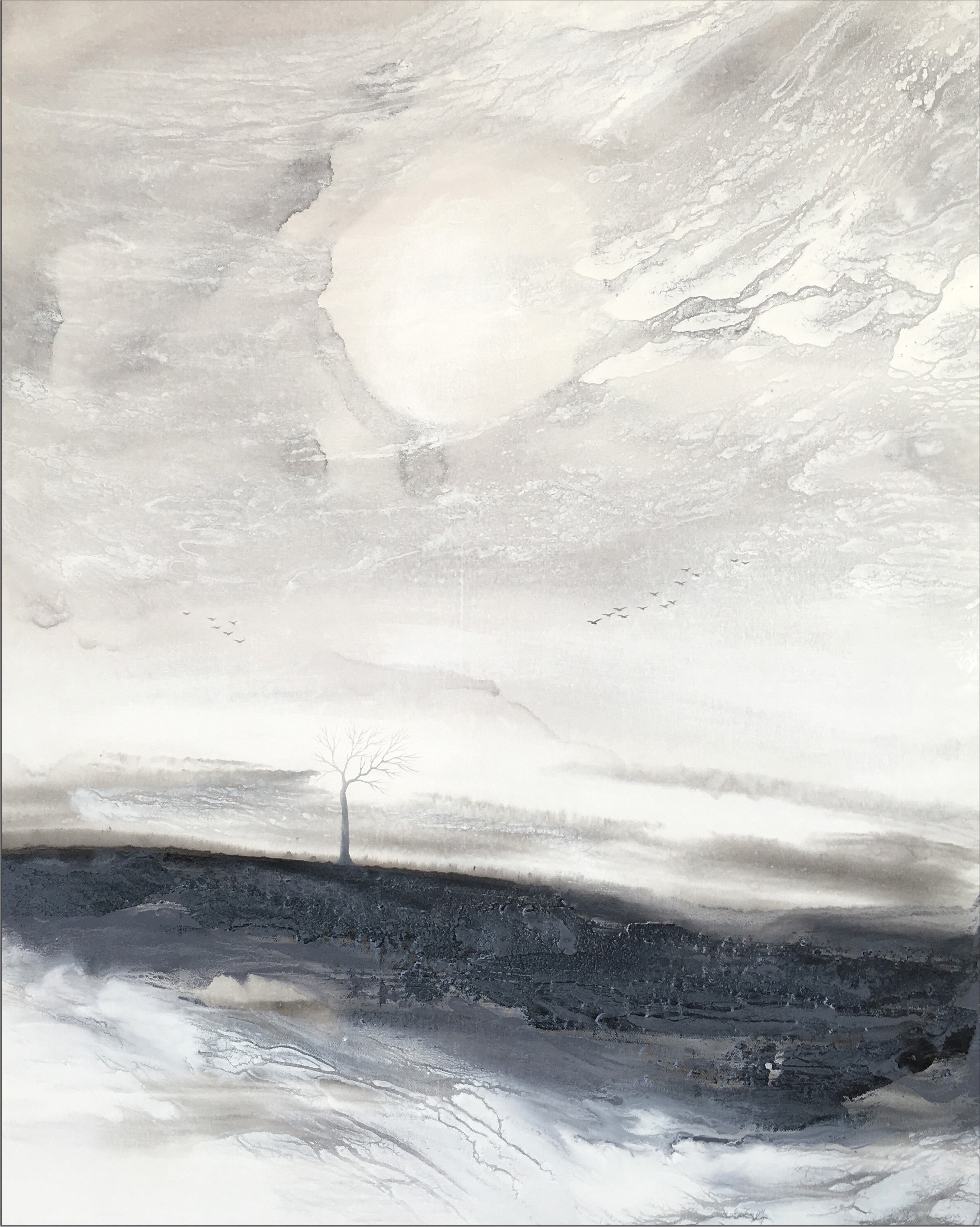 Yongmin Huang, Réflexion de l'arbre Yongmin Huang, Réflexion de l'arbre