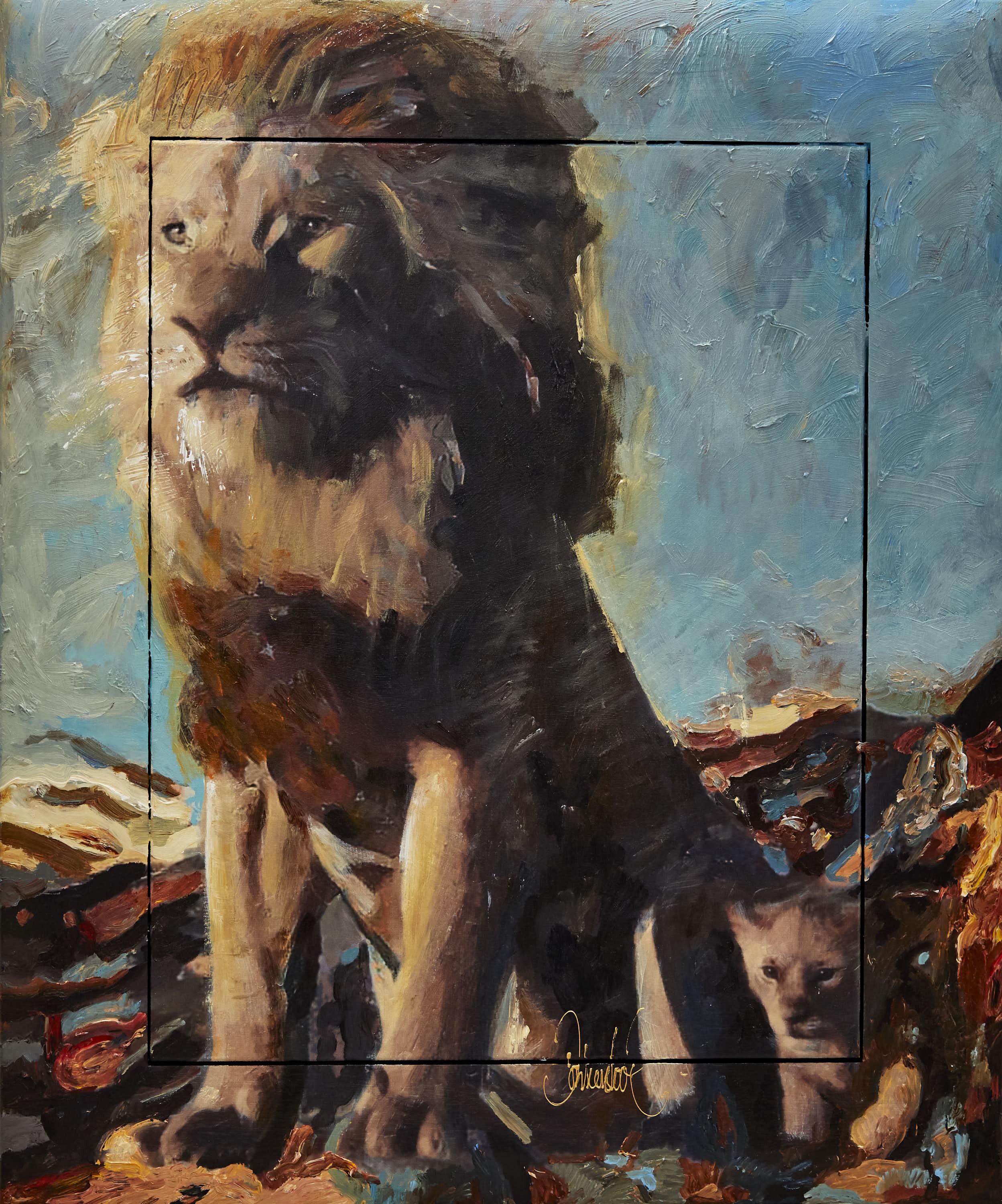 Peter Donkersloot, Lion King Peter Donkersloot, Lion King