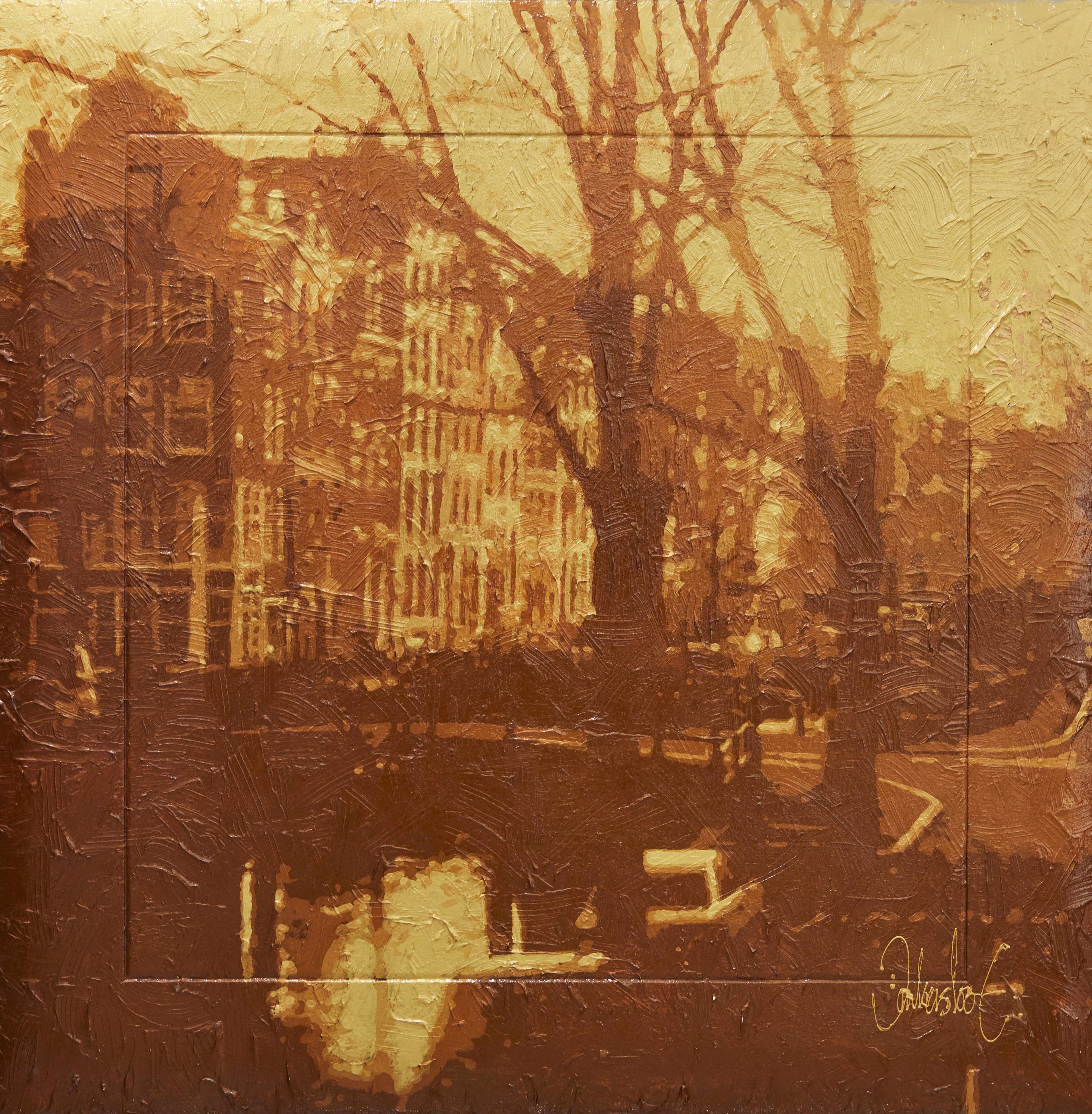 Peter Donkersloot, Amsterdam city view Peter Donkersloot, Amsterdam city view