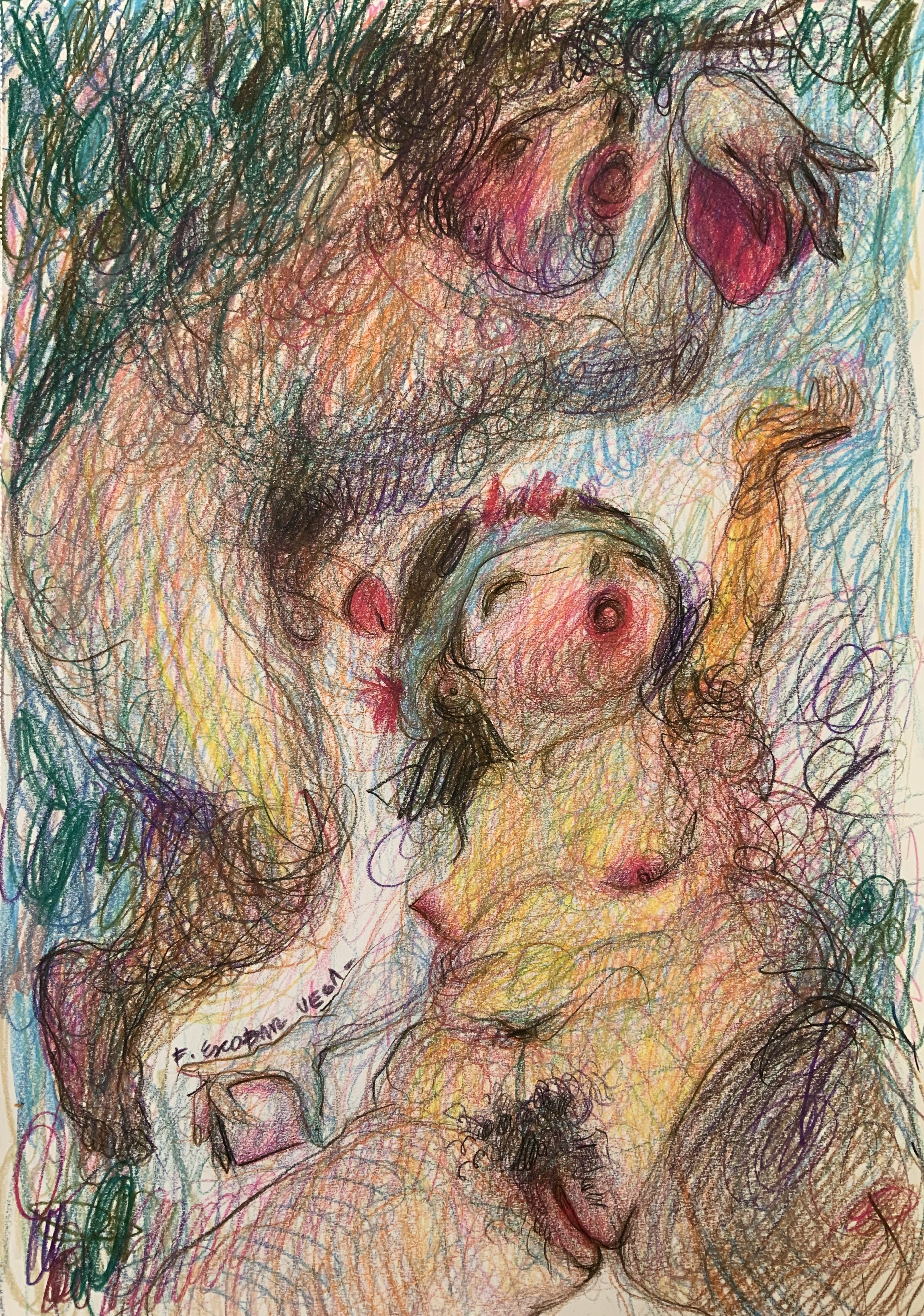 Fredy Escobar Vega, Adam and Eve VII Fredy Escobar Vega, Adam and Eve VII