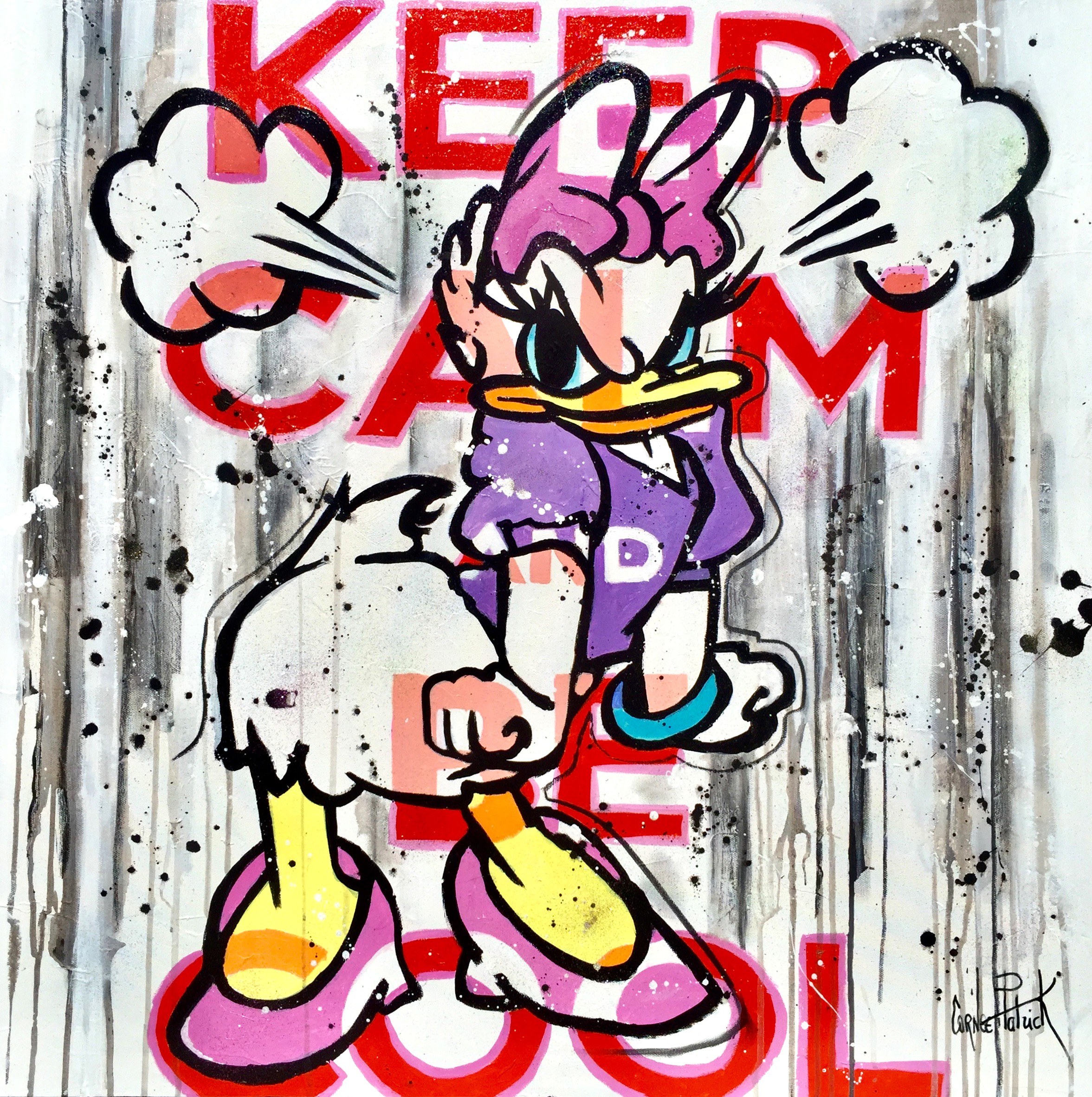 Patrick Cornée, Daisy Duck, keep calm and be cool Patrick Cornée, Daisy Duck, keep calm and be cool