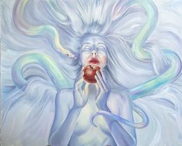 Peinture, Awakening of sensuality, Evgeniya Kapatskaya