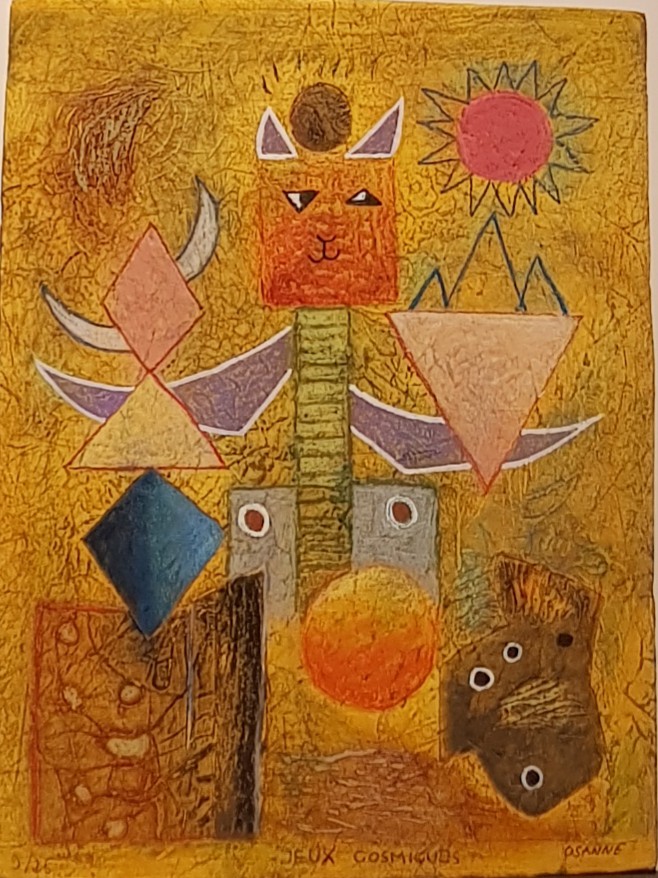 Osanne Nègre, Jeux cosmiques Osanne Nègre, Jeux cosmiques