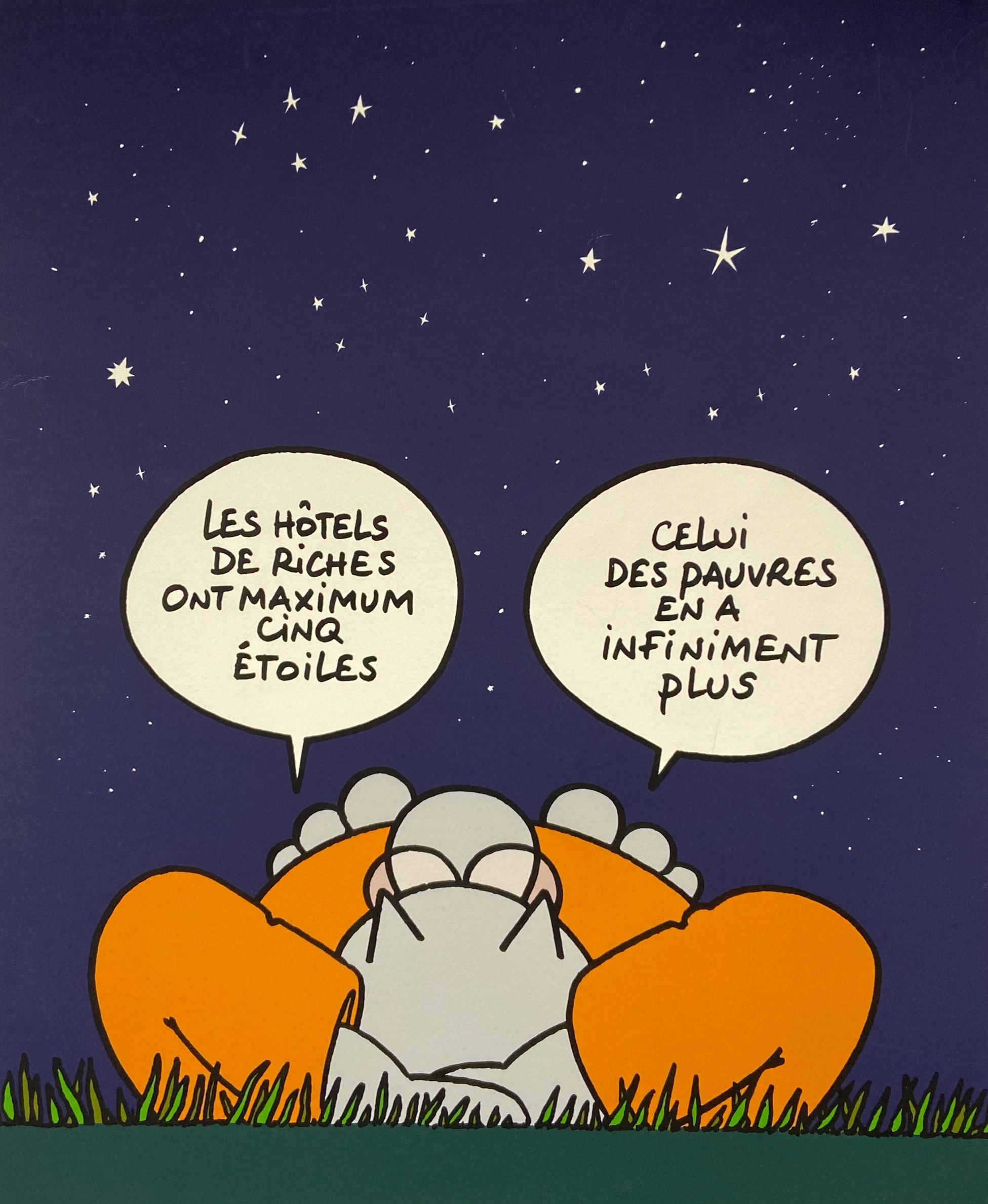 Philippe Geluck, Les hôtels cinq étoiles Philippe Geluck, Les hôtels cinq étoiles