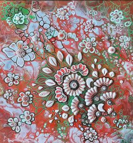 Dessin, Flowers, Vitalia Stupak